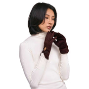 Powder Suki Handsker - Damson Purple