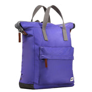 Roka Bantry B Medium Sustainable Nylon Backpack - Peri Purple