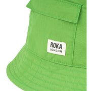 Roka Bedford Recycled Nylon Bucket Hat - Kiwi Green