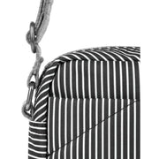 Roka Bond Mixed Hickory Recycled Canvas Crossbody Bag - Green/Black/White