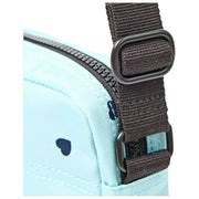 Roka Bond Genbrugt Canvas Crossbody-taske - Blå/Blå Hjerter