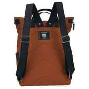 Roka Canfield B Medium Black Label Recycled Canvas Backpack - Bran Brown