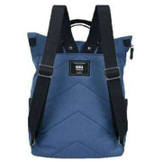 Roka Canfield B Medium Black Label Recycled Canvas Backpack - Pacific Blue