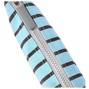 Roka Carnaby XL Genbrugt Canvas Crossbody-taske - Blå Strib