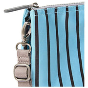 Roka Carnaby XL Genbrugt Canvas Crossbody-taske - Blå Strib