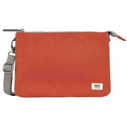 Roka Carnaby XL Recycled Canvas Crossbody Bag - Rooibos Orange