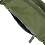 Roka Jubilee Medium Recycled Nylon Sling Bag - Avocado Green