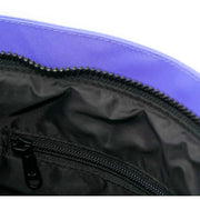 Roka Kennington B Medium Creative Waste Two Tone Recycled Nylon Crossbody Bag - Black/Simple Purple