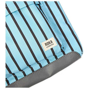 Roka Kennington B Medium Genbrugt Canvas Crossbody-taske - Blå Strib
