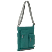 Roka Kennington M Medium Recycled Nylon Crossbody Bag - Teal