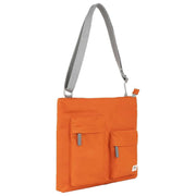 Roka Moorgate M Medium Recycled Nylon Crossbody Bag - Burnt Orange