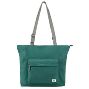 Roka Trafalgar B Recycled Nylon Tote Bag - Teal Blue