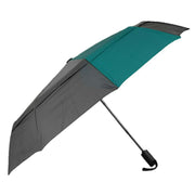 Roka Waterloo Recycled Nylon Umbrella - Black/Teal