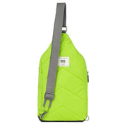 Roka Willesden B Extra Large Recycled Nylon Scooter Bag - Lime Green