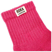 Roka Windsor Solid Crew Sokker - Granita Rød