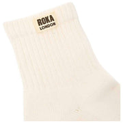 Roka Windsor Solid Crew Sokker - Marshmallow White