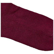 Roka Windsor Solid Crew Sokker - Plum Burgundy