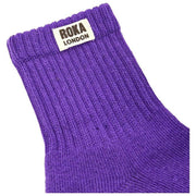 Roka Windsor Solid Crew Sokker - Lilla