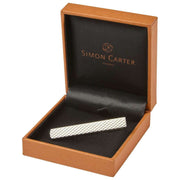Simon Carter Hatch Tie Slide - Sølv