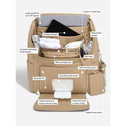 Stackers Baby Changing Rygsæk - Camel Tan