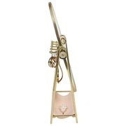 Stackers Toiletbord Spejl og smykkestativ - Blush/Guld