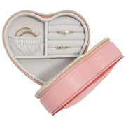 Stackers Heart Travel smykkeskrin - Pink