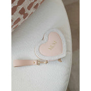 Stackers Heart Travel Mum smykkeskrin - Blush/Guld