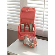 Stackers Medium Hanging Wash Bag - Grapefrugt Orange