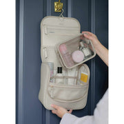Stackers Medium Hanging Wash Bag - Havregryn Cream