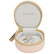 Stackers Oyster Travel smykkeskrin - Blush/Guld