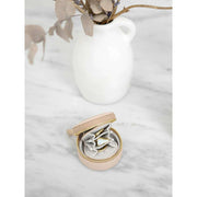 Stackers Oyster Travel smykkeskrin - Blush/Guld