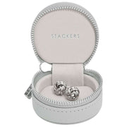 Stackers Oyster Travel smykkeskrin - Pebble Grey