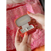 Stackers Petite Zipped Travel smykkeskrin - Rød