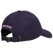 Superdry & Co SD-broderet baseballkasket - Rich Navy