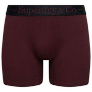 Superdry & Co Triple Pack Trunks - Sort/Burgunder/Olivengrøn