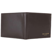 Ted Baker Antoony Bifold Leather Wallet - Chocolate Brown