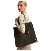 Ted Baker Crinkon Crinkle Stor ikontaske - Mellemgrå