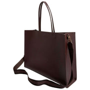 Ted Baker Iconna Webbing Ekstra stor ikontaske - Chokoladebrun