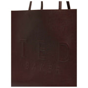 Ted Baker Iconna Webbing Ekstra stor ikontaske - Chokoladebrun