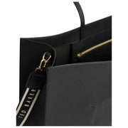 Ted Baker Iconna Webbing Ekstra stor ikontaske - Jet Black
