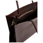 Ted Baker Iconny Webbing Stor ikontaske - Chokoladebrun