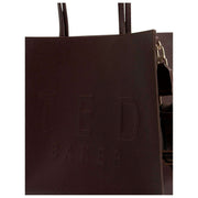 Ted Baker Iconny Webbing Stor ikontaske - Chokoladebrun