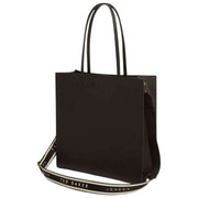 Ted Baker Iconny Webbing Stor ikontaske - Jet Black