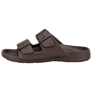 Totes SOLBOUNCE Bounce Buckle Sliders - Brun