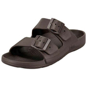 Totes SOLBOUNCE Bounce Buckle Sliders - Brun