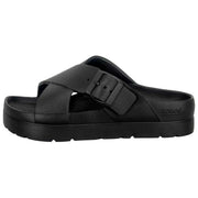 Totes SOLBOUNCE Bounce Cross Front Spænde Sandaler - Sort