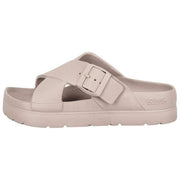 Totes SOLBOUNCE Bounce Cross Front Spænde Sandaler - Taupe Beige