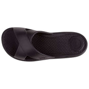 Totes SOLBOUNCE Bounce Cross Strap Sliders - Sort