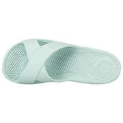 Totes SOLBOUNCE Bounce Cross Strap Sliders - Mintgrøn