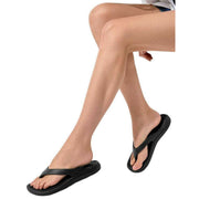 Totes SOLBOUNCE Bounce Flip Flops - Black